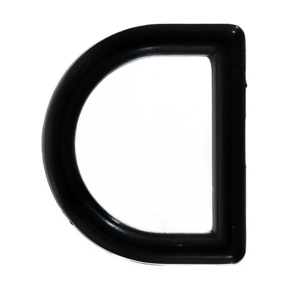 Paracord Planet Black Plastic D-Rings – Multiple Sizes & Packs – Lightweight – All Purpose