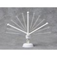 thumbnail image 4 of Safe-er-Grip Changing Lifestyles Drip Dry Portable Drying Rack, White with 3 Movable Arms, Swing Arm Suction Cup Towel Bar, Bath Towel Rack Hanger Towel Holder Organizer 11.5x17 Inch (Pack of 1), 4 of 4