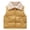 Yellow, variant on LIJCC Infant Baby Vest Winter Button Closure Boy Girl Clothes Toddler Jacket Padded Gilet Warm Outerwear with Pockets Down Vest Puffer Sleeveless Outfit Jacket