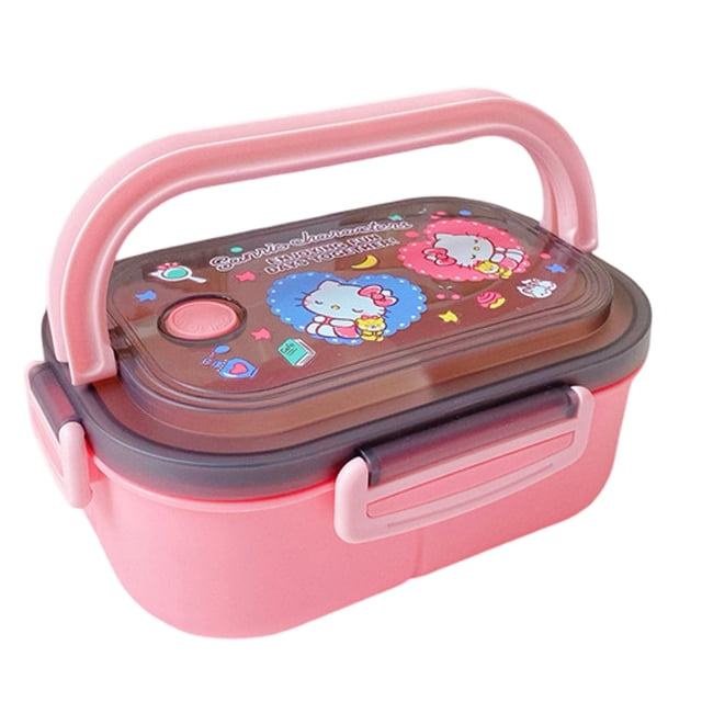 Cajas bento todo en uno con estampado de dibujos animados de Cinnamoroll Melody Kuromi