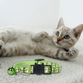 thumbnail image 2 of Cute Breakaway Cat Collar with Bell Safety Reflective Nylon Adjustable Kitten Collar Moons Stars Design Comfortable Pet Collars for Indoor Outdoor Girl Boy Cats, 2 of 5