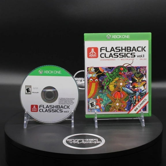 Restored Atari Flashback Classics Vol. 1 | Microsoft Xbox One | 2016 | Tested (Refurbished)