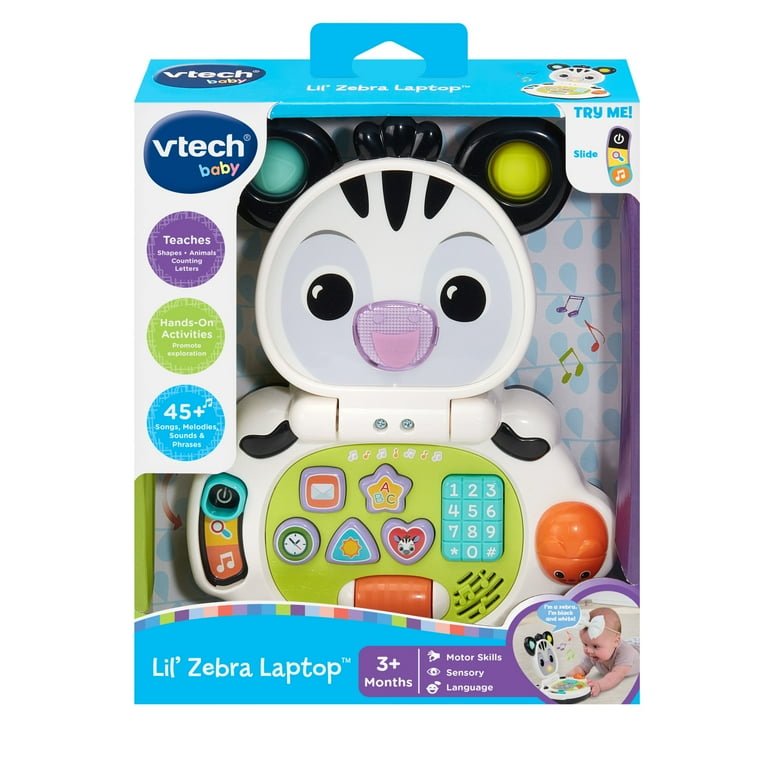 VTech Baby Lil' Zebra Laptop Baby and Toddler Toys