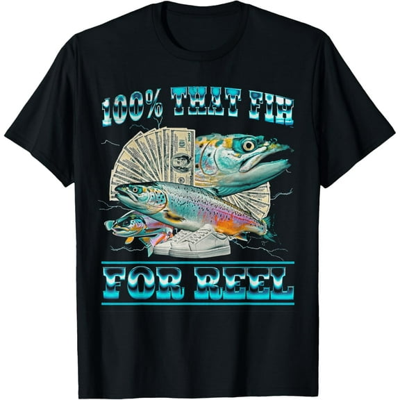 Fih Funny Misspelled Fish 100% That Fih T-Shirt TShirt