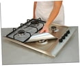 thumbnail image 2 of WRITWAA 2Set Oven Liners for Cooking Gas Stove Accessories Silver Protectors, 2 of 4