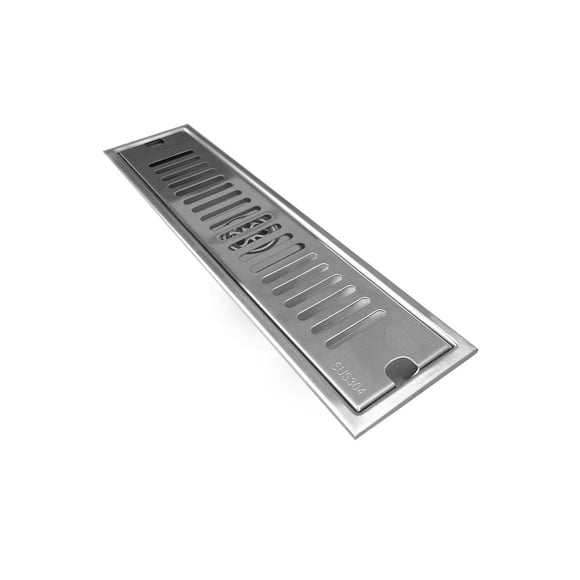 Coladera Lineal LUX SANY YF-T62-4010 40 CM Acero Inoxidable Anti-Insectos