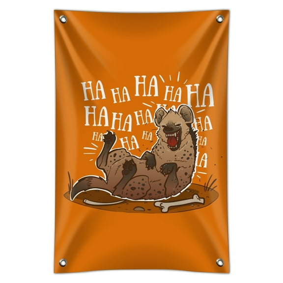 Laughing Hyena Home Business Office Sign