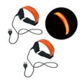 thumbnail image 4 of DYNWAVECA 2Pcs Rechargeable LED Armbands High Visibility Runners Accessories Bracelet Gift Orange, 4 of 8