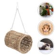 thumbnail image 6 of WASHWEPE Hamster Cage Hammock Hanging Nest Straw 1Pack, 6 of 10