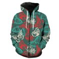 thumbnail image 1 of Sudadera con capucha y cremallera para hombre, diseño de mariposa de dibujos animados, manga larga, gran tamaño, estampado 3D, chaquetas con capucha, moda unisex, camisetas casuales, gran oferta 2024, 1 of 6