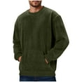 thumbnail image 1 of Men's Long-Sleeved Sweatshirt with Pockets Ribbed, 1 of 9
