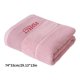 thumbnail image 5 of Toalla absorbente gruesa rosa, regalo de toalla de baño con propiedades absorbentes de agua, 5 of 5