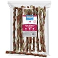 thumbnail image 6 of Icelandic+ Fish Sticks - Bully Stick Wrapped In Cod Skin - 10 Pack, 12" - Dog Treats, 2 Ingredient Chews, Hand-Wrapped Wild-Caught Fish, Pet Snacks, 6 of 7