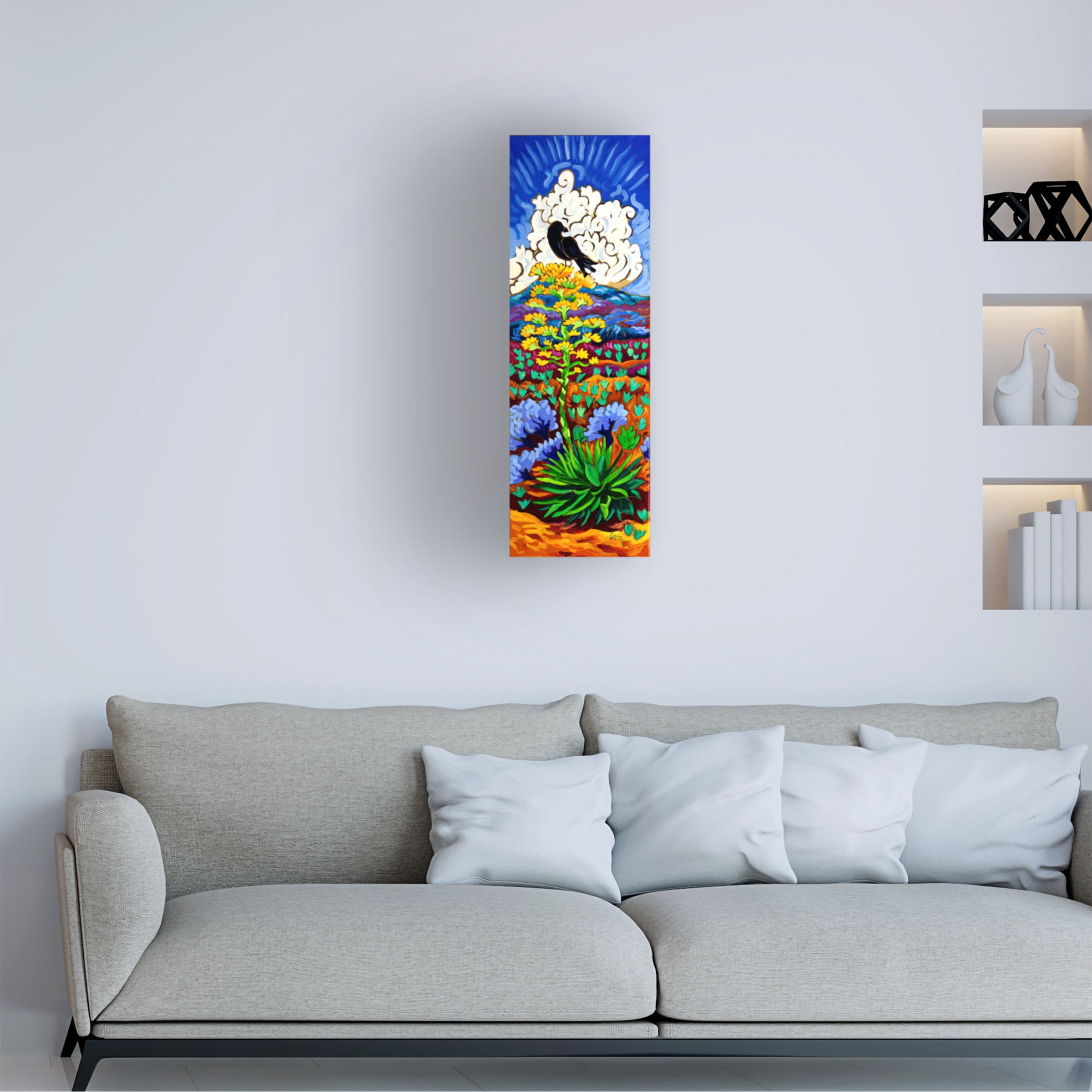 Cathy Carey 'Majesty' Canvas Art