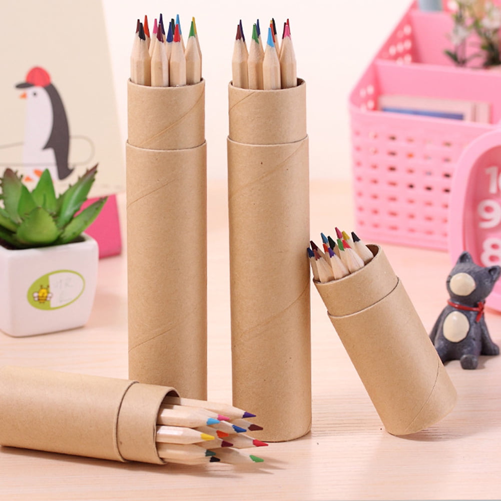 Details about   Rainbow Colored Pencil Drawing Painting Pencils Student Kids Stationery 2Pcs L 