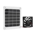 thumbnail image 4 of <p>Solar Powered Ventilator Kit, Weatherproof Portable Solar Panel Exhaust Fan Monocrystalline Silicon Energy Saving  For Vehicles For Pet Houses</p>, 4 of 7