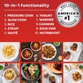 thumbnail image 4 of Olla a presión Instant Pot PRO Max Wi-Fi Smart 10 en 1 6L, 4 of 8