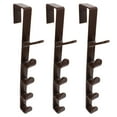 thumbnail image 4 of Masteelf 3 Pcs Utility No Trace Hook No-drill Hooks Office 28.5X3.8X2CM Brown, 4 of 8