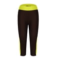 thumbnail image 7 of Stamzod Yoga Pants with Pockets for Women Summer High Waisted Stretch Capri Leggings Casual Slim Fit Plus Size Workout Leggings for Women Sky Blue L, 7 of 7
