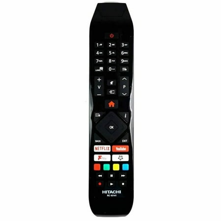 New RC43141 For Hitachi TV Remote Control Netflix Fplay 43HB26T72U 43HK25T74U