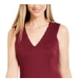 thumbnail image 2 of Donna Ricco Womens Sleeveless V-Neck Cocktail Dress Purple 6, 2 of 3