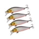 thumbnail image 5 of 4x Señuelos de pesca Cebos Señuelo duro Cebos duros Suministros de pesca Crankbait realista Blanco, 5 of 9