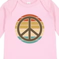 thumbnail image 4 of Inktastic Retro Peace Sign Sunset Boys or Girls Long Sleeve Baby Bodysuit, 4 of 5