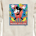 thumbnail image 3 of Disney - Mickey Music Is Life - Toddler & Youth Crewneck Fleece Sweatshirt, 3 of 5