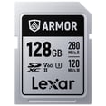 thumbnail image 1 of Memory Card Lexar Armor Silver PRO 128GB SDXC UHS-II V60, 1 of 7