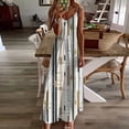 thumbnail image 2 of Summer Maxi Dresses for Women Spaghetti Strap Tie Dye Cami Sundress Loose Fit V Neck Cover Ups for Bathing Suits 2026 Summer Beach Dresses Resort Wear Vacation Outfits, 2 of 4