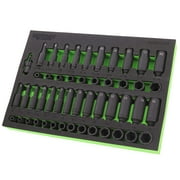 VIM Tools IMPACT449 49-Piece 1/4 Drive Impact Socket Set Durable Versatile