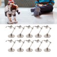thumbnail image 1 of Doll Stand, 10 Sets Doll Stands Display Holders Action Figure Stand Mini Doll Support Frame Compatible For 6 Inch, 1 of 7