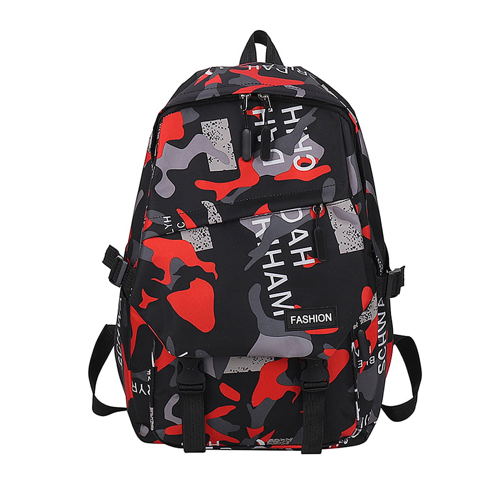 Mountains Adult Casual Travel Daypack Oxford Superbreak Backpack Slim Laptop Schoolbag Printed Backpacks