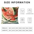 thumbnail image 5 of SHANXI  Summer Pillow Covers Vintage Melon Pineapple Throw Pillow Covers Summer Farmhouse Cushion Case Decor for Sofa Couch 20x20in, 5 of 5