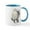 White/Blue Inside, variant on CafePress - Snowy Owl Mugs - 11 oz Ceramic Mug - Novelty Coffee Tea Cup