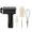 Black, variant on Rechargeable Silicone Bottle Brush Electric Cleansing Structure 3 Brush Executives 12Inch Reach 1000mAh Battery Pace Set