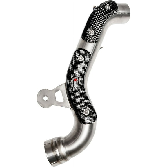 L-B12SO11 - High Mount Link Pipe for Slip-On Line Exhaust, Titanium