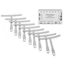 WRITWAA guitar understring radius gauge Guitar Luthier Tool Stainless Steel 1 Set