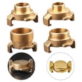 thumbnail image 5 of Brass Type Quick Connect Water Fittings Claw Couplings Tap Connectors, 5 of 5