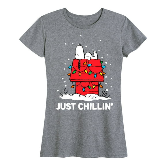 Peanuts - Snoopy Just Chillin' - Women's Short Sleeve Graphic T-Shirt
