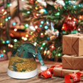 thumbnail image 6 of Balery Impressionist Village Sky Pattern Santa Hat Christmas Hat Funny Christmas Hat Christmas Knitted Beanie Hat For Men Women Adult, 6 of 6