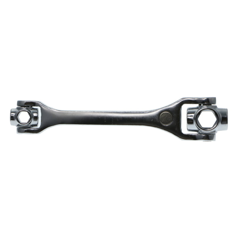 12-19mm 8-IN-1 Universal Multi Head Wrench w Magnet In Metric Dogbone Wrench 