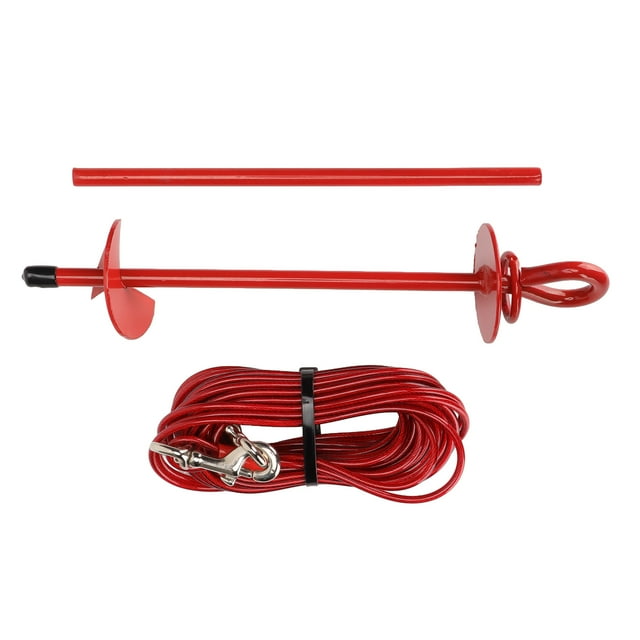 Dog Tie Out Stake,Dog Tie Out Stake Heavy Duty Dog Anchor Dog Ground Anchor Kit World-Class Design
