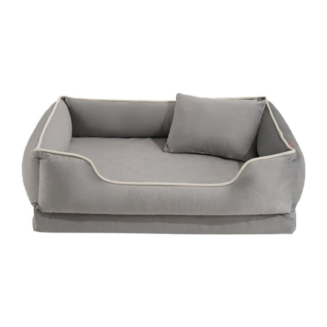 Cat Bed for Indoor Cats Small Dog Bed Pet with Slip Base Soft Texture for Comfortable Rest