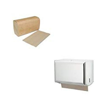 - KITSCASK1850ASJMT1800WH Value Kit Tork Single Fold Towels SCASK1850A and San Jamar Key Lock Singlefold Towel D