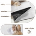 thumbnail image 6 of Area Rugs 2.7'x5', Funny Bunny Carpet for Living Room Bedroom Dining Room, Cute Art Fun Lovely Animals on Toilets Throw Kitchen Rugs Non Slip Washable Rectangle Indoor Outdoor Rugs, 6 of 8