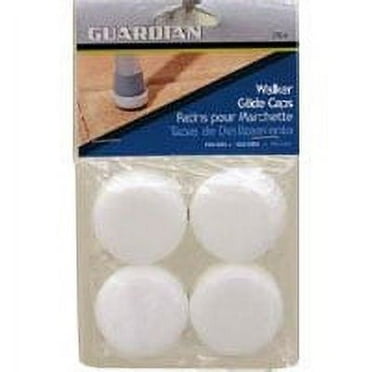 Guardian Walker Glide Walker Legs Caps, #G07904 - 2 Pairs/Pack, 3 Pack
