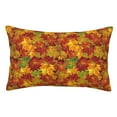 thumbnail image 1 of Balery Vintage maple leaf autumn Funda de Cojín Estampada, Regalos para Mujeres, Regalos de Amor para Ella, Regalos para Novia o Esposa, Funda de Almohada-16"x24", 1 of 6