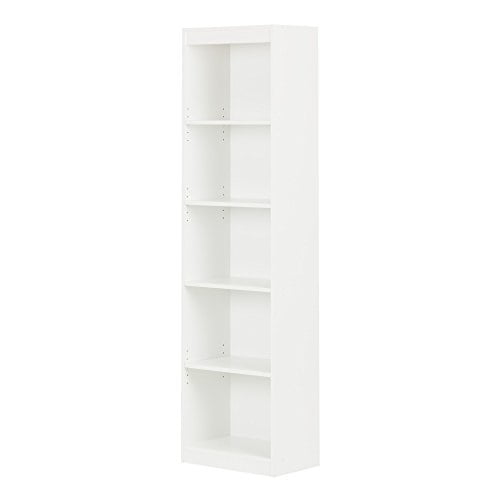 Threshold Carson Narrow Bookcase White, Threshold Carson 5 Shelf Bookcase White