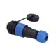 thumbnail image 2 of Aviation Plug Socket Reliable Practical Compact Oxidation Resistance Connector for Communication Equipment8 Pin, 2 of 5